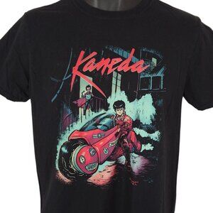 Shotaro Kaneda T Shirt Mens Size Medium Black TeeFury Neo Tokyo Rain Akira